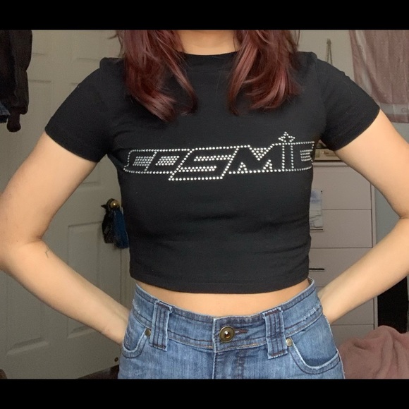 cropped cosmic tee - Picture 2 of 2